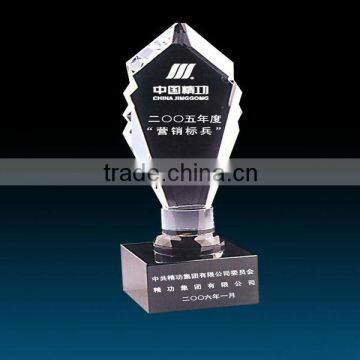 Customized acrylic imitation crystal acrylic award trophies