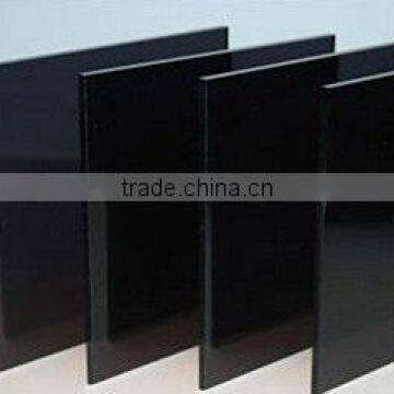 Black PMMA ABS Plastic Sheet for Sanitary Fittings