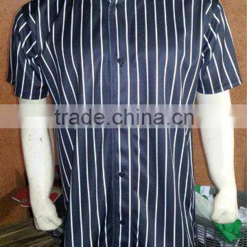 Sublimation base ball jersey