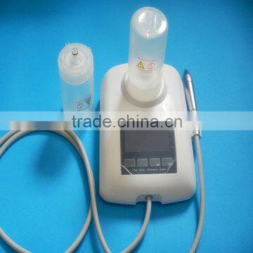 CE and FDA ceficate LCD screen LED handpiece portable ultrasonic scaler