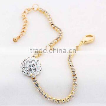 Fashion Ladies Hand Bracelet Design with Diamonds