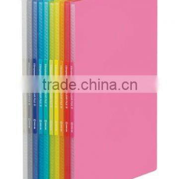 clear File 186-10GSV - PP Colorful and transparent Display Book Clear File with Ten Pockets