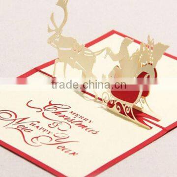 Creative Paper-cut Carved Flowers Basket Stereo CARDS DIY Postcards photo-3