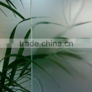 4-6mm Decorative Building Acid Etched Glass photo-2