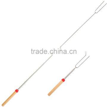 Camping Fork Stainless Steel Roasting Sticks Tool Set photo-6