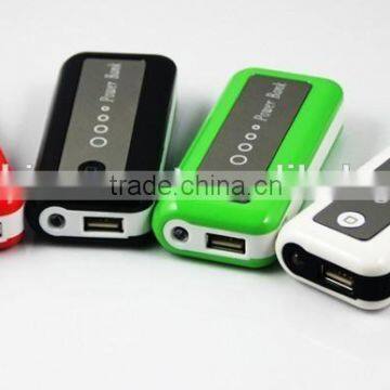 High Capacity Portable rohs power bank 5600mah charger made in CHINA