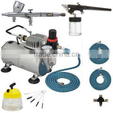 Professional Airbrush Kit with Two Airbrushes AS-59                        
                                                Quality Choice