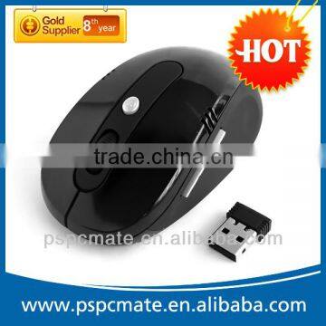 PS-M0095 Best selling Wireless Arc folding Optical mouse mice with black gifts box for windows vista Mac Promotion!!!