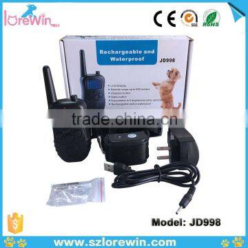 Multi-dog training system remote electronic shock training collar JD998