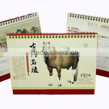 cheap mini paper calendar high quality