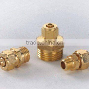 male brass fittings for pneumatic