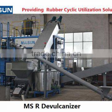 Devulcanizer-tyre recycling equipment-tyre cyclic utilization