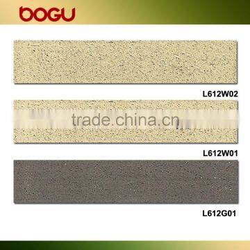 Rough surface ceramic tile red clay brick look flooring