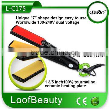 New Arrival Promotion Personalized Ceramic Ionic Hair Straightener Flat Iron photo-4