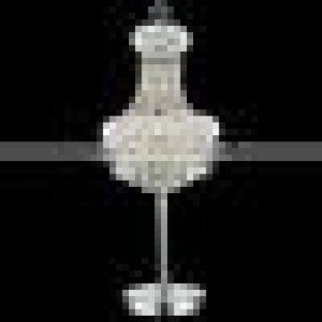 Modern Decorative Table Lamp Clear Crystal Table Top Chandelier for Centerpieces Weddings Reading Lamp for Home photo-3