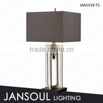 JANSOUL factory direct silver desk light for hotel