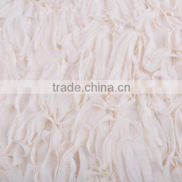 Hot Sale Chiffon Ribbon Embroidery Lace Embroidery Fabric photo-2