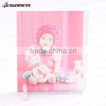 High Quarlity Sublimation Glass Photo Frame for Wedding Gift photo-5