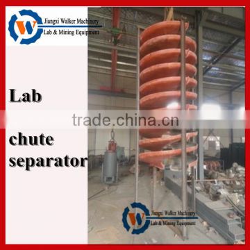 small spiral separator, small lab spiral chute separator for minerals