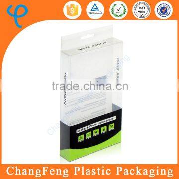 Wholesale transaprent plastic packaging box for power bank packaging