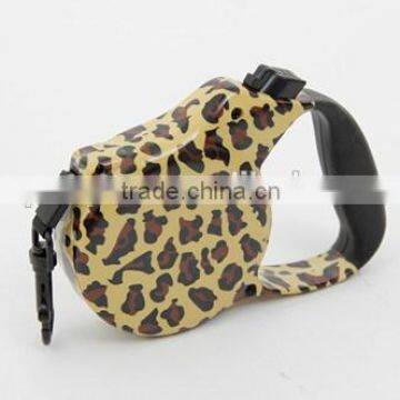 Hot Sale Wholesale Leopard Auto Retractable Wireless Dog Leash