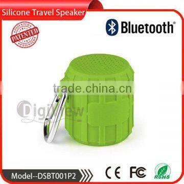 Colorful Silicone Jacket Mini Waterproof Bluetooth Speaker