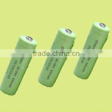 AAA 650mAh Ni-MH Rechargeable Battery for TV Remote