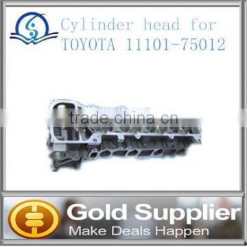 Brand New cylinder head for TOYOTA 11101-75012 with high quality and most competitive price.