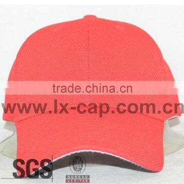 High quality felx fit red cap for adult size cap