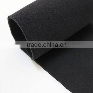 neoprene sheets 3mm fabric black