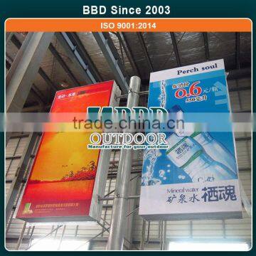 Professional unipole hot selling outdoor light box material