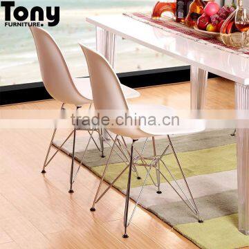 Classic Living Room Furniture Plastic Bright Colored Chairs photo-2