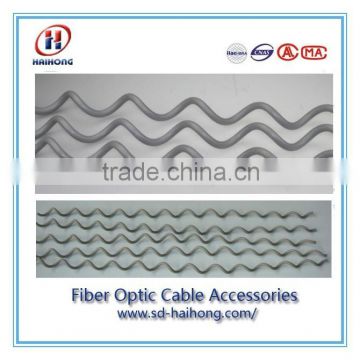 ADSS Cable Fittings Overhead Optic Fiber Cable Installation Spiral Vibration Damper