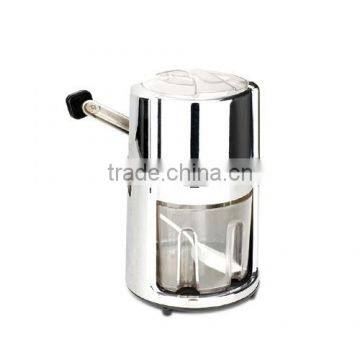 Stylish deluxe zinc alloy manual supply ice crusher