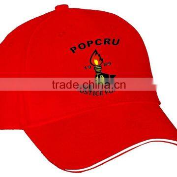 advertising cap baseball type custom logo printing cap