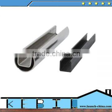 pool fence handrail slot handrail tube