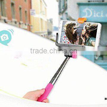 Z07-5 wireless mobile phone monopod selfie stick,Rotary Extendable Wireless Mobile phone Monopod