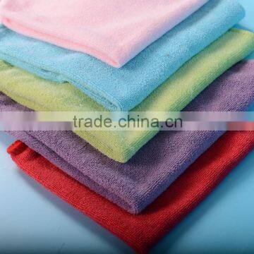 Microfiber weft knitted cloth kitchen towel