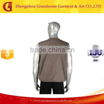 Hot Sale OEM Custom-made Multi Pocket Men Fishing Vest photo-2