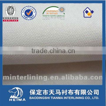 bi-stretch woven interlining adhesive-bonded interlining microdot interlining