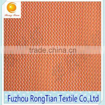 New design orange fine tiny nylon hexagonal mesh fabric for bubble skirt