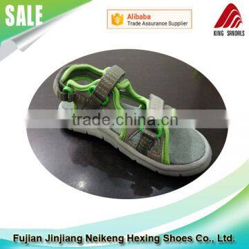 PU and Webbing Upper Summer EVA Sole Children Sandals