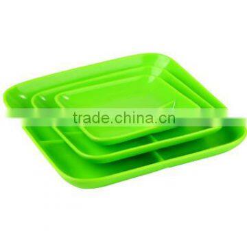 Hot Sale BPA Free 9" Silicone Kid Divided Plate