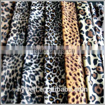 100% Polyester Animal Printing Velboa, Polyester Velvet