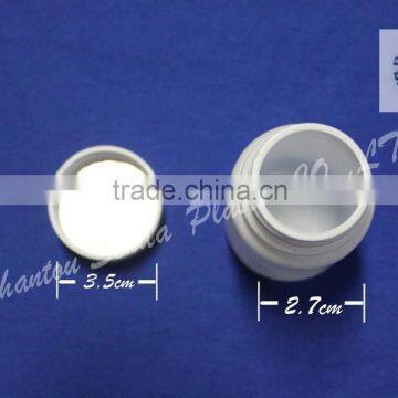 60ml hdpe pill bottle, plastic bottle with cap 60 ml, hdpe solid medicine bottle