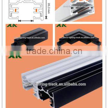One Circuit 2 Wires Lighting Track for Led Track Light