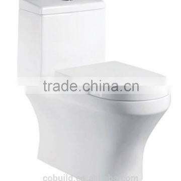 Water Saving Siphonic One Piece water closet floor mounted toilet seat