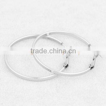 316L stainless steel hoop earrings