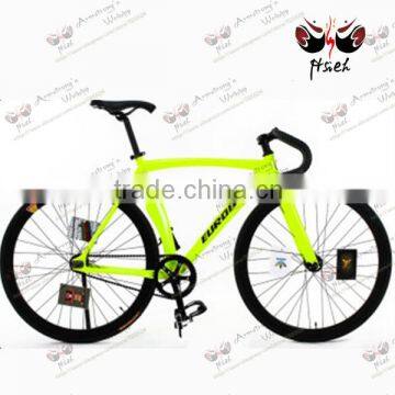 BEST SELLING !biling bling yellow 700c single speed cheap fixed gear bike for sale