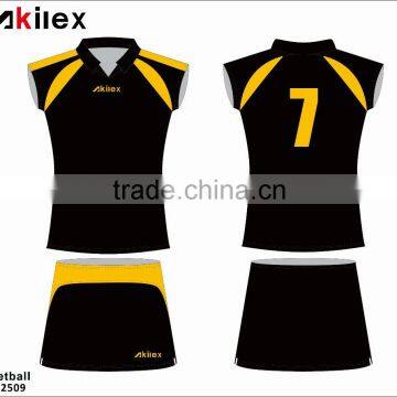 China cheap custom design outdoor sports volleyball jerseys/uniforms